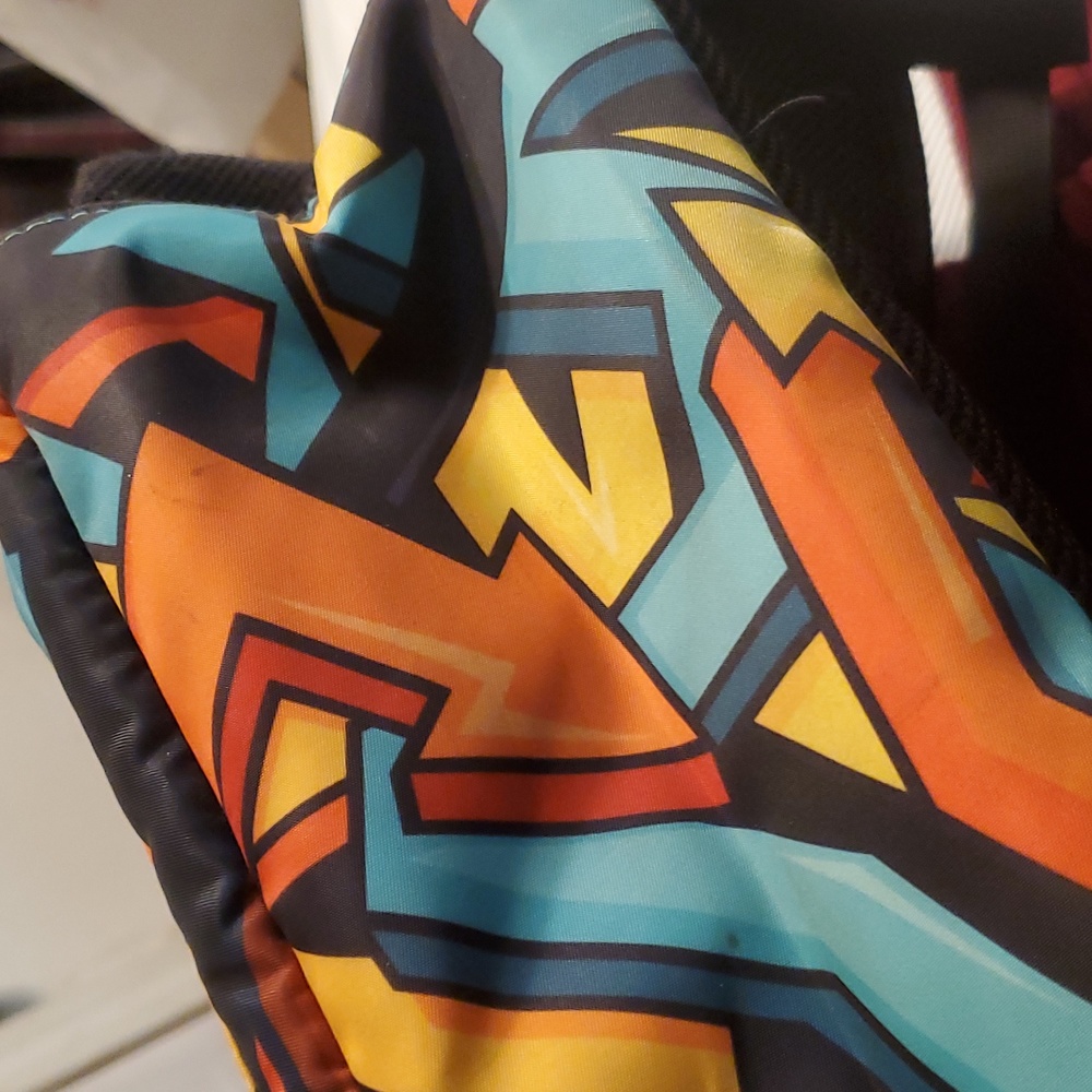 Colorful Graphic Backpack - Picture 14 of 14
